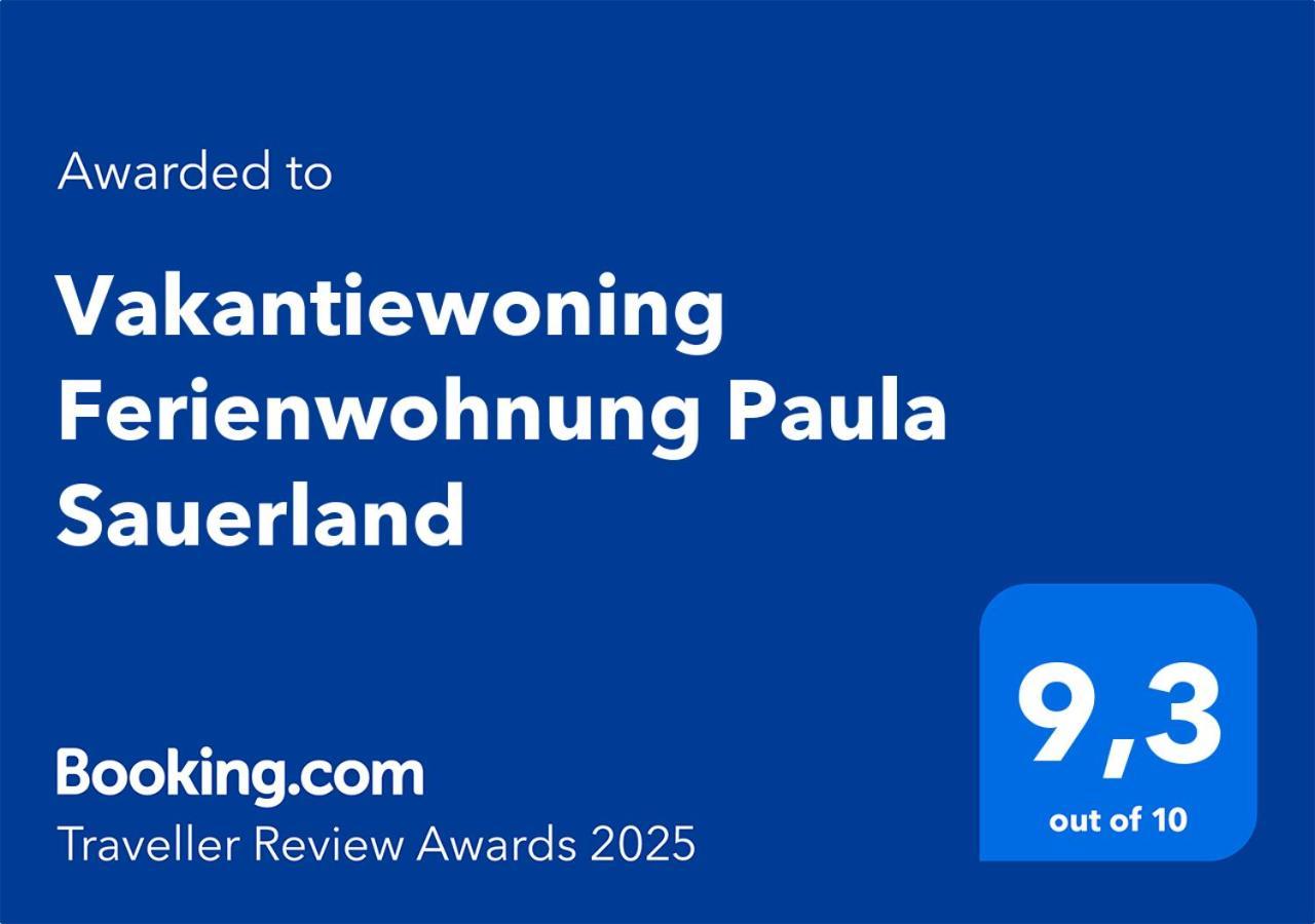 Vakantiewoning Ferienwohnung Paula Sauerland Schmallenberg Bagian luar foto